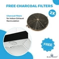 thumbnail image 3 of Blue Ocean 30” Wall Mount Kitchen Range Hood in Stainless Steel, 3 of 18