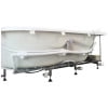 thumbnail image 5 of EAGO AM124ETL-R 6 ft Right Corner Acrylic White Whirlpool Bathtub for Two, 5 of 9