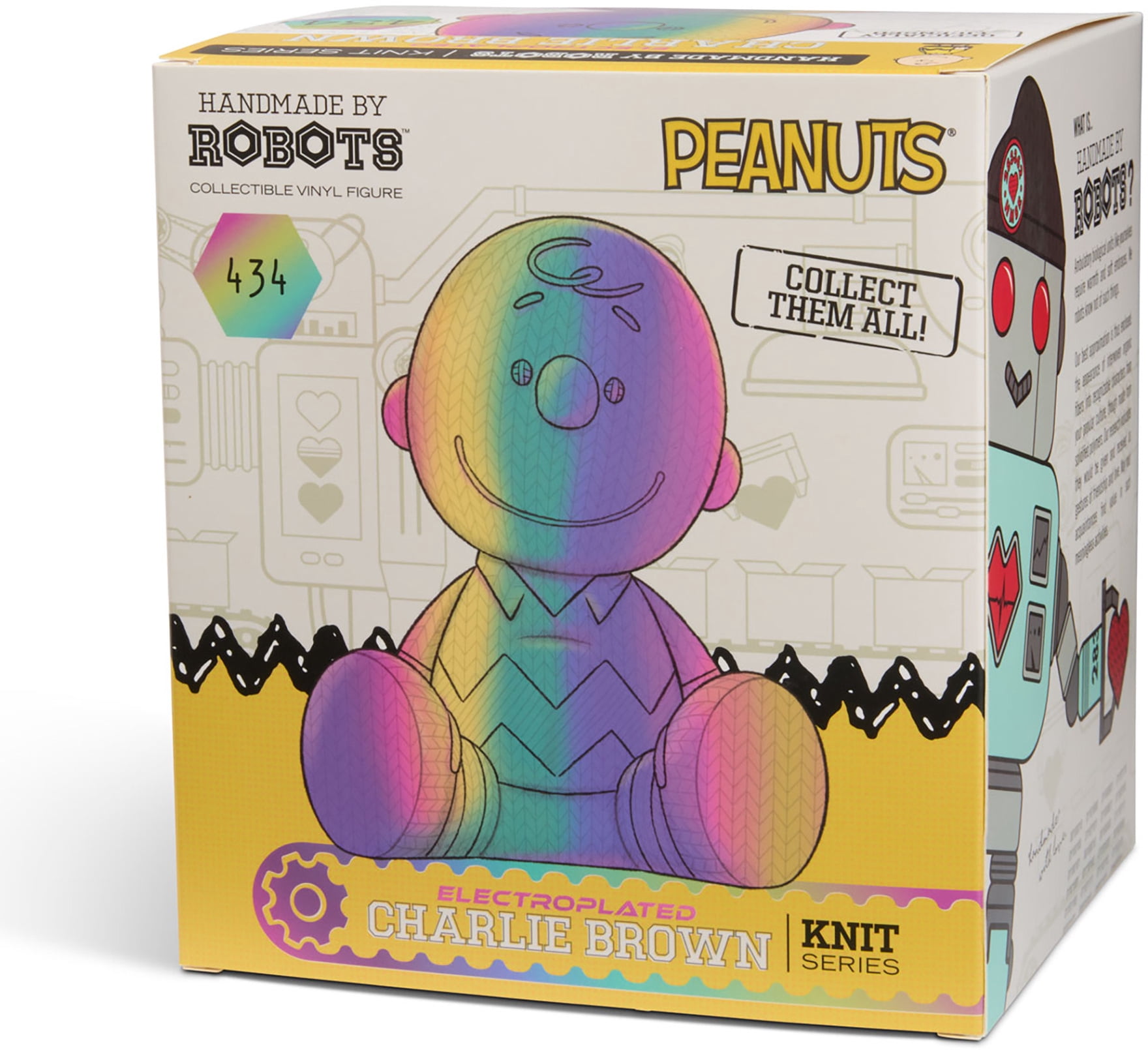チャーリー・ブラウン Vinyl Collectible Dolls Peanuts - Charlie Brown Electroplated Limited Edition Vinyl Figure