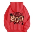 thumbnail image 5 of KAUOD Kids Girls Halloween Fleece Hoodies Cute Pumpkin Graphic Pullover Hoodie Sweatshirts Thick Warm Long Sleeve Tops Clothes, 5 of 6