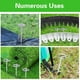 thumbnail image 4 of Xiao Hua 100 agujas circulares para paisajismo, clavos galvanizados resistentes para paisajismo de jardín, utilizados para paisajismo y fijación de barreras de malezas de tela de césped (4 pulgadas), 4 of 5
