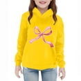 thumbnail image 4 of KyCheLot Toddler Girls Hoodies Long Sleeve Soft Pullover Print Cute Dailywear Sweatshirt 2-7 Years, 4 of 6