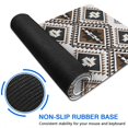 thumbnail image 6 of Long Mouse Pads for Desk,Brown Geometric Triangle Diamond Pattern Desk Mats on Top Of Desks, Desk Mouse Pad Extra Large with 3mm Non-Slip Base and Stitched Edge for Gaming,Office,Work,Home 47.3"x23.6", 6 of 6