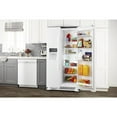 thumbnail image 4 of Amana ASI2575GRB - Refrigerator/freezer - side-by-side with water dispenser, ice dispenser - niche - width: 35.8 in - depth: 27.5 in - height: 69.3 in - 24.5 cu. ft - black, 4 of 7
