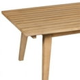 thumbnail image 3 of Cypress Outdoor Patio Coffee Table in Blonde Eucalyptus Wood, 3 of 13