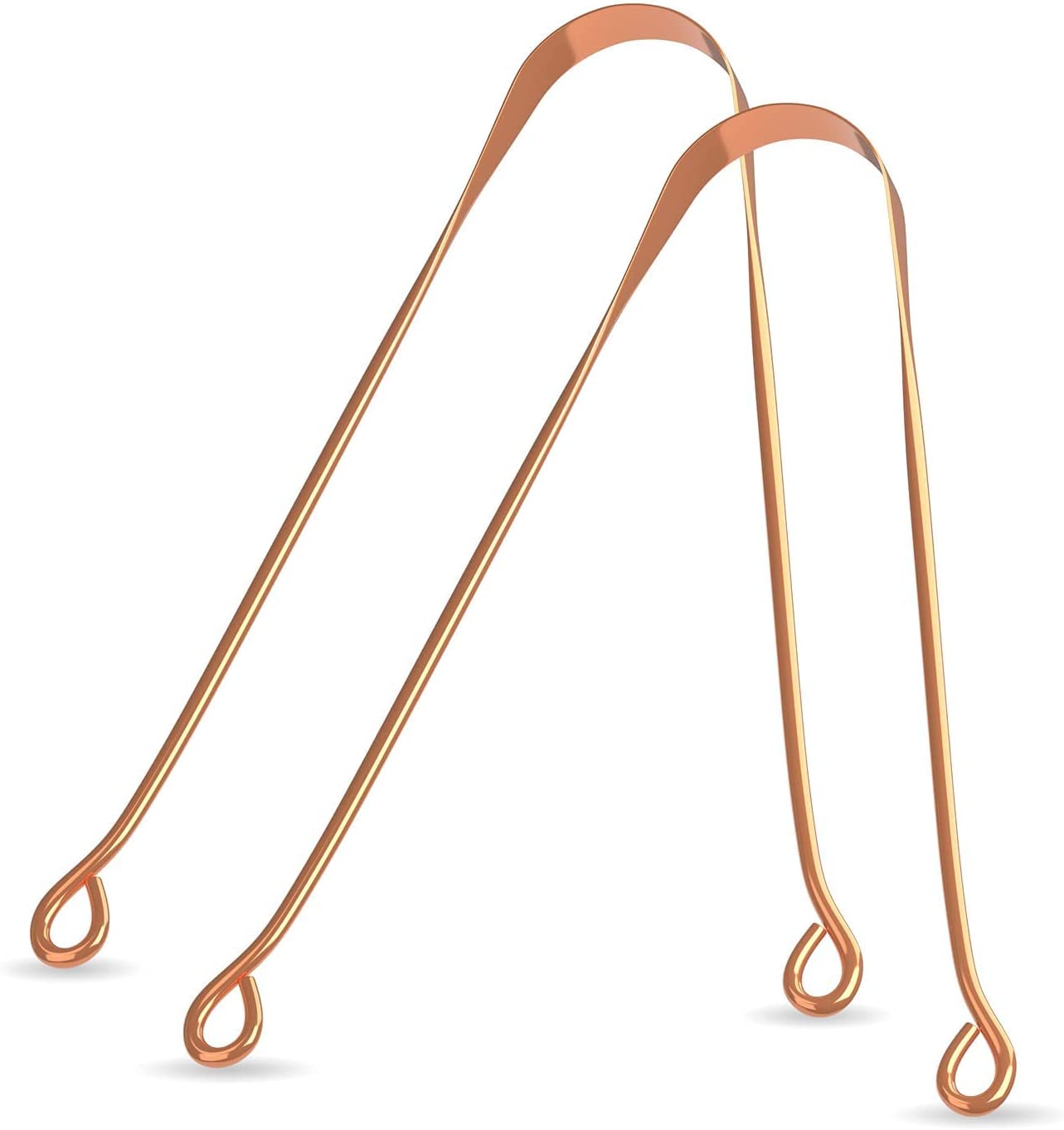 Copper Tongue Scraper for Adults Natural Ayurvedic Tongue Cleaner