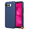 Blue Navy, variant on For T-Mobile Revvl 8 Dual Layer Slim & Tough Hybrid Shockproof Heavy Duty TPU Matte with Textured Rugged Shell Protection Phone Case Cover Rose Gold