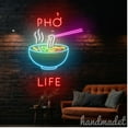 thumbnail image 4 of Handmadetneonsign Pho Life Neon Sign, Open Pho Store Wall Art Decor, Food Store Wall Decor, Restaurant Wall Decor 51802, 4 of 5