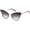 Gold Copper / 9C dark gray gradient lens, variant on Marc Jacobs Metal Frame Dark Grey Gradient Lens Ladies Sunglasses 102S06LB9O6217