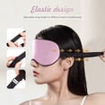 thumbnail image 1 of Máscara para dormir, máscara de noche de seda, máscara de viaje opaca de seda 100% natural ultrasuave, máscara para dormir de seda, máscara de noche de seda (1 paquete-rosa) brillar Electrónica, 1 of 5
