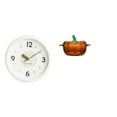 thumbnail image 1 of Reloj de pared,Reloj de pared decorativo,moderno y elegante.,Plato de dulces,Plato de dulces de vidrio con tapa Tarro de dulces decorativo,Para el buffet de dulces,la mesa de fiesta del, 1 of 8