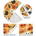 thumbnail image 2 of FMSHPON Happy Halloween Xmas Christmas Tree Skirt Stand Mat for Holiday Party Decoration Indoor Outdoor 48 inches, 2 of 6