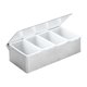 thumbnail image 3 of Caja de condimentos multiusos, accesorio resistente, contenedor de acero inoxidable para Cuadrícula 4, 3 of 9