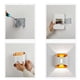thumbnail image 1 of Lámpara Decoración de pared antioxidante de iluminación interior para cubierta de patio de puerta delantera (B), 1 of 2