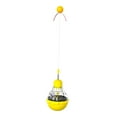thumbnail image 3 of Juguete interactivo para gatos, dispensador de golosinas para gatos, vaso de juguete, bola para golosinas, juguetes para comida para gatos Amarillo, 3 of 8