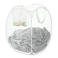 thumbnail image 3 of Whitmor Pop & Fold Laundry Sorter Hamper - White - Adult Use, 3 of 5