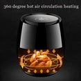 thumbnail image 4 of NBLD Home Air Fryer Intelligent LCD Small Fries Machine Oil-Free Fume Large Capacity Multifunctional Electric Fryer, 4 of 4