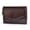 Burgundy, variant on European and American women's genuine leather wallet crocodile pattern three-fold wallet short simple envelope cowhide coin bag coin bag