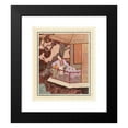 thumbnail image 2 of Edmund Dulac 15x17 Black Modern Framed Museum Art Print Titled - The Lady Bedr-El-Budur (1914), 2 of 5