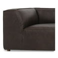 thumbnail image 3 of Moe's Home Collection Form Modular Sectional Leather Brown, 3 of 4