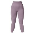 thumbnail image 3 of Yoga Women Leggings 2025 Women's Solid Color Seamless Fashion Tight Sports Pants Butt Lifting Fitness Pants Workout Leggings for Women 4 Way Stretch No See Through Tummy Control Workout Yoga Pants, 3 of 7