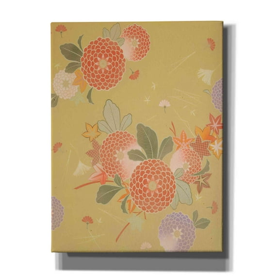 Epic Graffiti 'Autumn' by Zigen Tanabe, Canvas Wall Art, 12"x16"