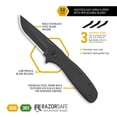thumbnail image 2 of Outdoor Edge Razor VX2 with Black G10 Scales and Spring Assisted Opening, 2 of 4
