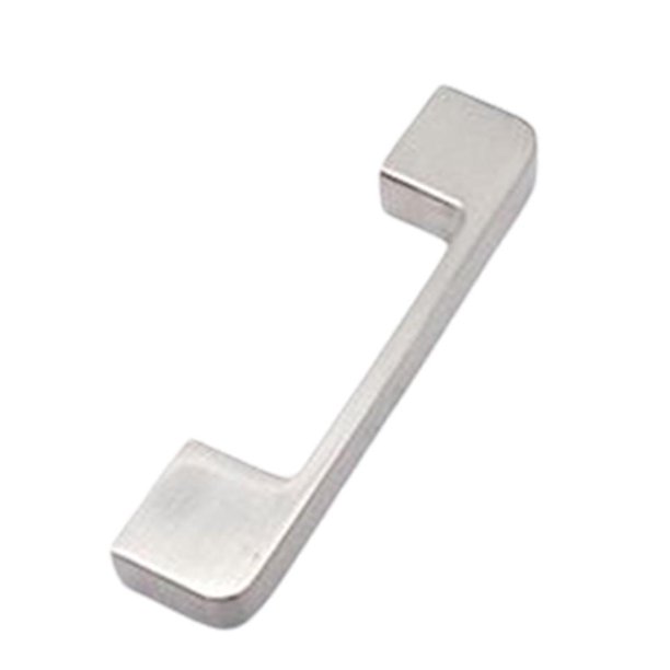 Tirador de armario moderno Tirador de armario liso para decoración del hogar (plata 96 mm)