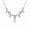 White Gold 2, variant on 14K Gold Tassel Choker with Natural Crystal,Luxury Tear Drop Shape Moissanite Chain Necklace,Stylish Jewelry for Women