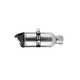 thumbnail image 1 of Escape Silenciador Para Moto Universal Plata 35-51mm, 1 of 2