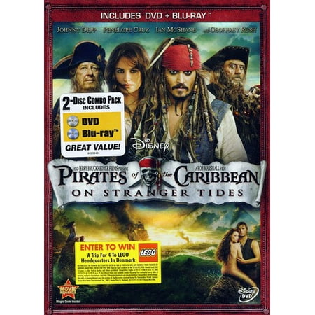 Pirates of the Caribbean: On Stranger Tides (DVD + Blu-ray)