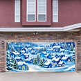 thumbnail image 4 of Bannière de Noël Festive pour Garage de Chevaux de Noël avec Couleurs Vives Design Festif Parfait pour les Amateurs de Voitures Garages à Domicile Matériau Durable Facile à Accrocher, 4 of 5