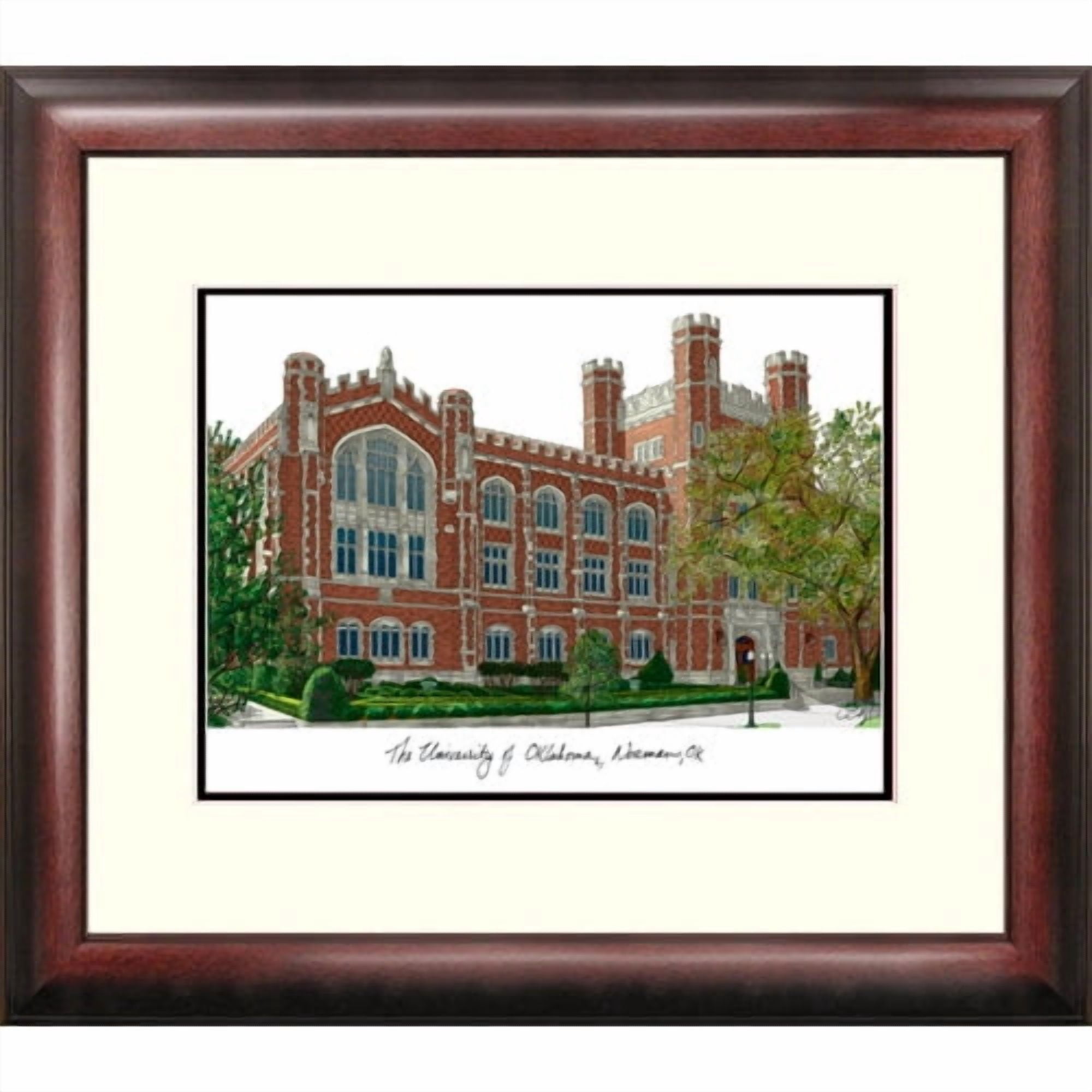 Campus Images NCAA Alumnus Lithograph Framed Photographic Print