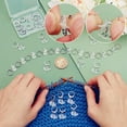 thumbnail image 3 of Sheep Stitch Markers Clear Acrylic Crochet Stitch Marker Charms, 3 of 9