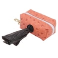 thumbnail image 4 of Poop Bag Dispenser, Practical Multifunction Zipper Poop Bag Holder  For Traveling Orange, 4 of 8