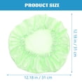 thumbnail image 2 of unbranded 2Ud Gorro De Ducha Impermeable De Material Para Uso Diario En Casa, 2 of 6