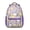 Purple-13, variant on Summer Bright Floral Print Backpack - Waterproof Stylish Bookbag for College