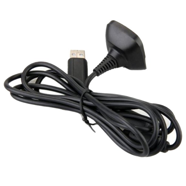2in1 USB Charging Cable Wire Replacement Charger For Xbox 360