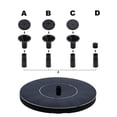 thumbnail image 2 of Solar Powered Floating Pumps Water Fountain Birdbath Home Decor New, 2 of 8