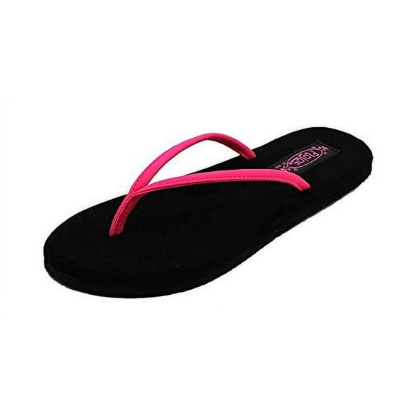 Flojos Womens Fiesta Sandals PinkBlack 7