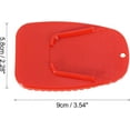 thumbnail image 2 of 2 Pcs Coussin de Béquille de Moto Coussin d'Extension de Béquille Latérale (Rouge), 2 of 5