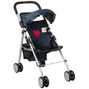 The New York Doll Collection My First Doll Stroller Denim