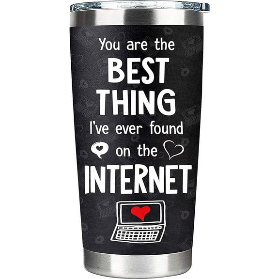 Anniversary Birthday Gifts for Him, Her - Gifts for Boyfriend Husband - Wife Gifts - Gift for Girlfriend - Romantic I Love You Gifts for Him Her - Couple Gifts for Christmas Valentine - Tumbler 20oz