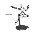 thumbnail image 2 of Figuras de acción multiarticulares impresas en 3D, robot multiarticulado para decoración de escritorio, 2 of 7