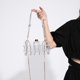 thumbnail image 4 of Bolsa A Cuestas Bolsa De Asas De Cadena De Viajero Transparente A La Moda Tejida Acrílica Femenina (1861) Ndcxsfigh Para Estrenar, 4 of 7