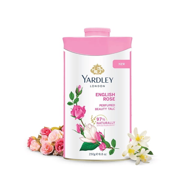 Talco perfumado Yardley English Rose 250g