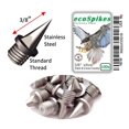 thumbnail image 2 of ecoSpikes Pista de acero inoxidable y clavos de cross country (3/8"" Plata 100x), 2 of 3
