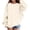 Beige, variant on Mercatoo Girls Graphic Sweatshirt Cr𝗼𝘀s Heart Oversized Pullover Tops Soft Casual Cotton Crewneck Hoodies Y2𝗞 Streetwear Sweater Coat