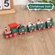 thumbnail image 1 of Tren de madera para decoración del hogar, adorno navideño para árbol de Navidad, regalo para niños, Feliz Año Nuevo, 2023, 2024, 1 of 4
