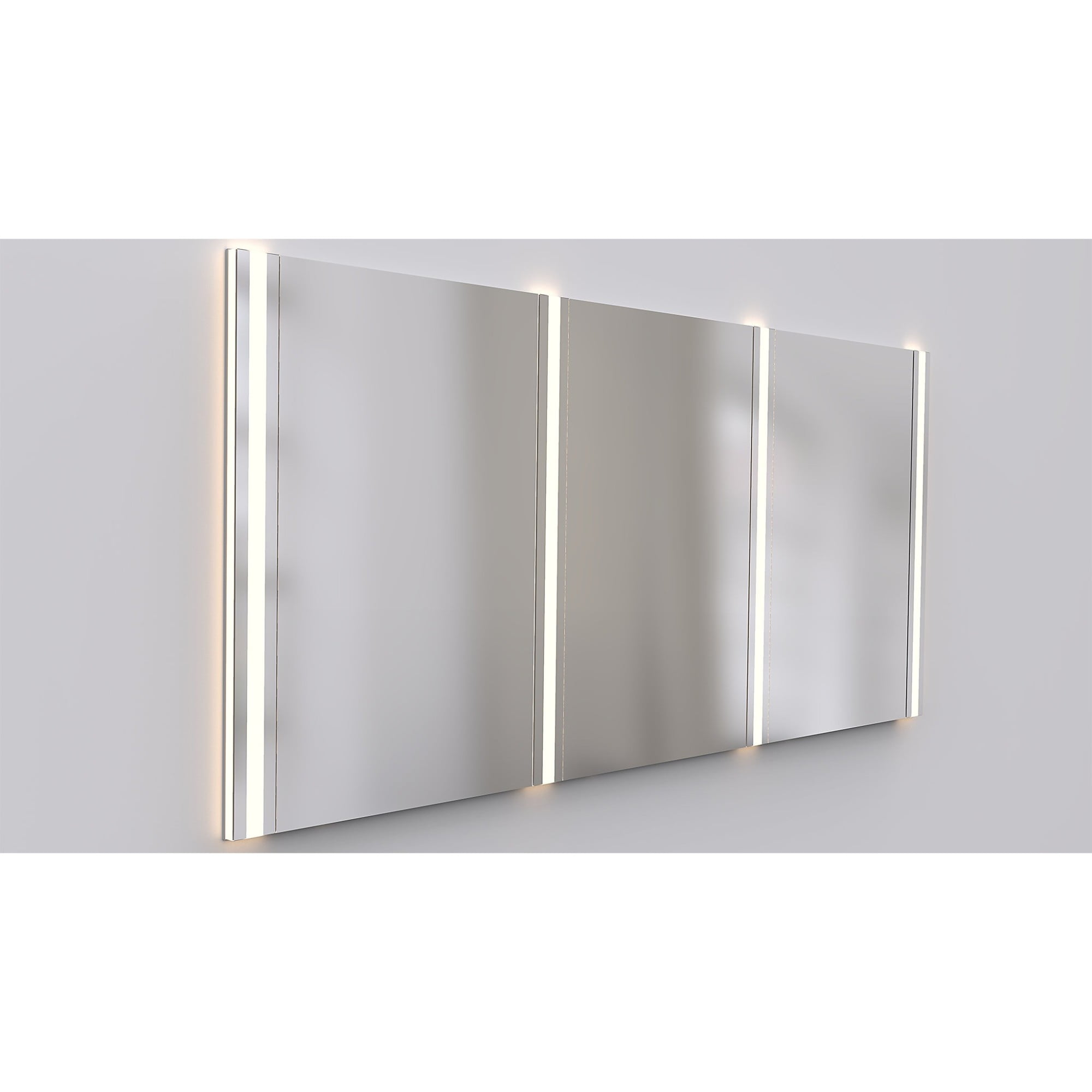 Robern GLA30ELPS3D Vesper Vertical Lighting in Edgeline Style with 3000K Temperatur, Warm Light